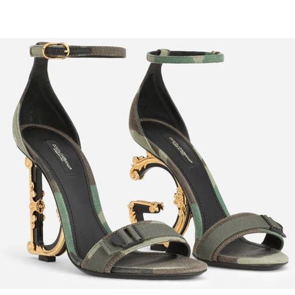 Dolce & Gabbana Military Heels 40